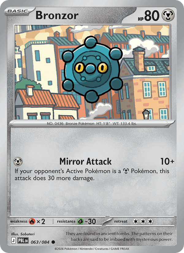 Bronzor — Pitch Black 63/84