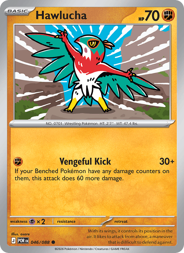 Hawlucha — Perfect Order 46/88