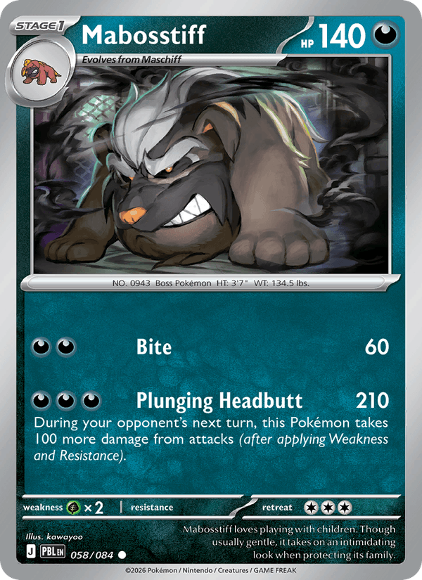 Mabosstiff — Pitch Black 58/84