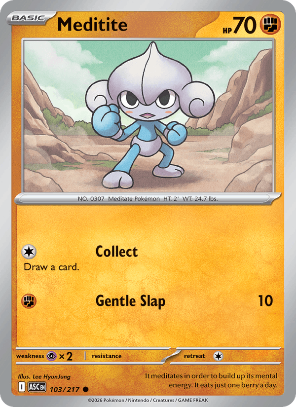 Meditite — Ascended Heroes 103/217