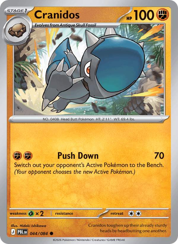 Cranidos — Pitch Black 44/84
