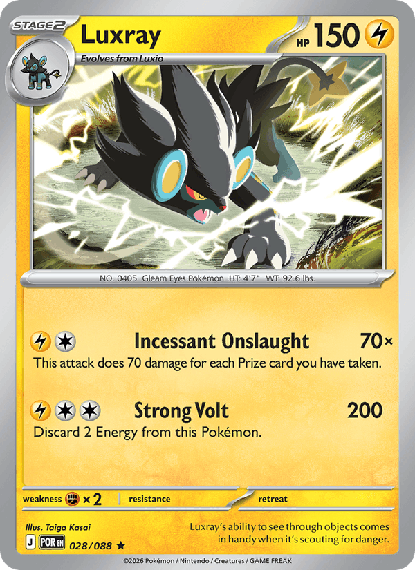 Luxray — Perfect Order 28/88