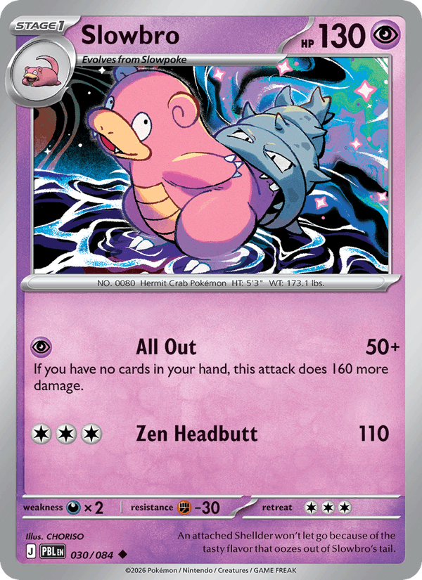 Slowbro — Pitch Black 30/84