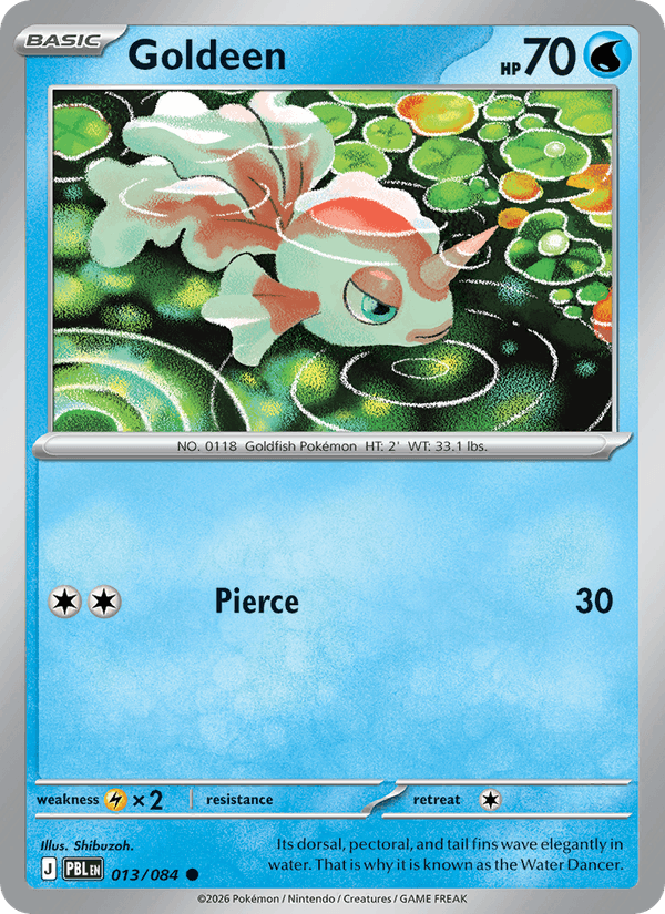 Goldeen — Pitch Black 13/84