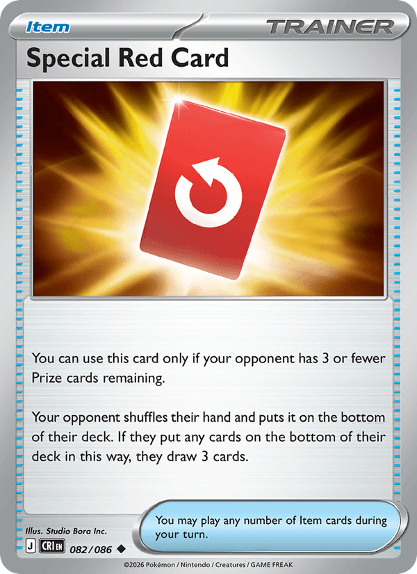 Special Red Card — Chaos Rising 82/86