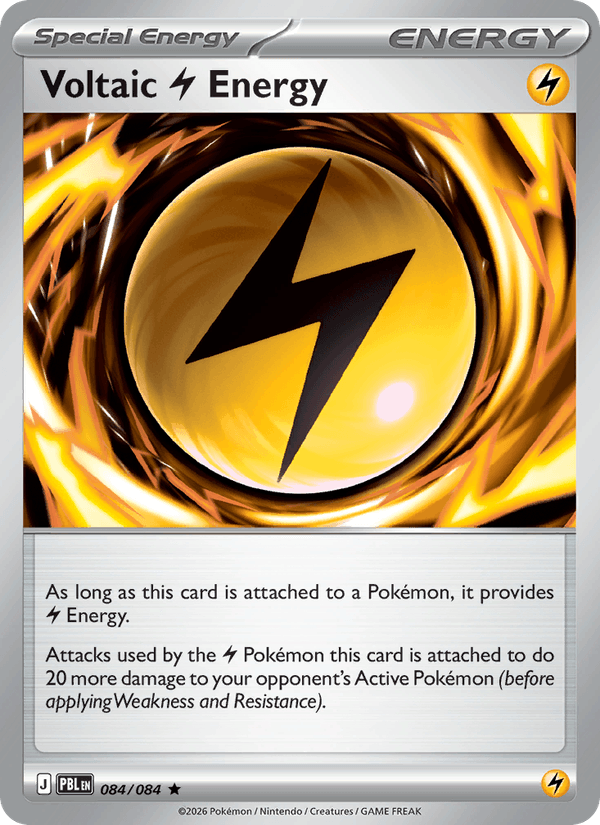 Voltaic Lightning Energy — Pitch Black 84/84