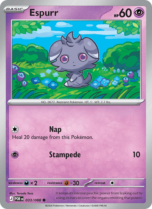 Espurr — Perfect Order 33/88