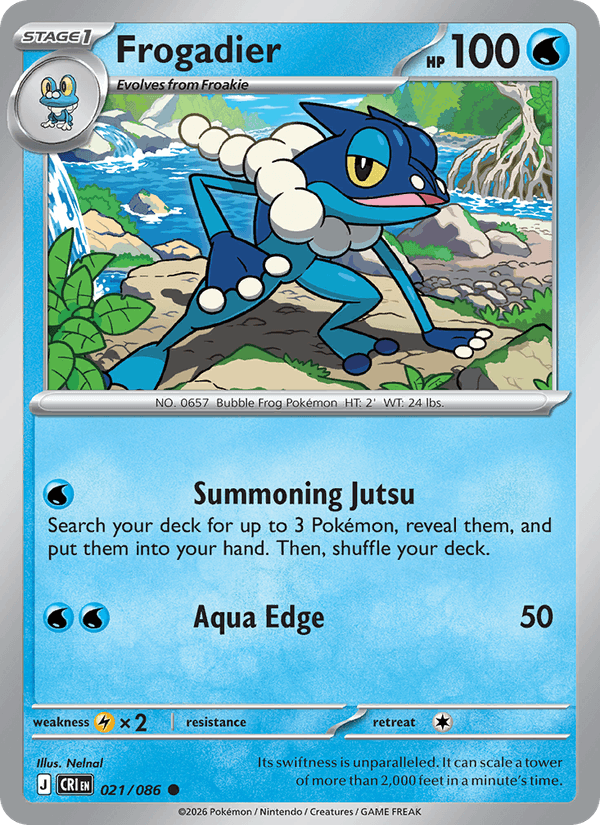 Frogadier — Chaos Rising 21/86