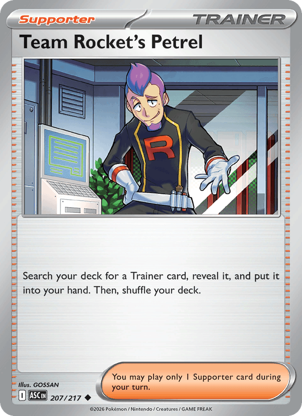 Team Rocket's Petrel — Ascended Heroes 207/217