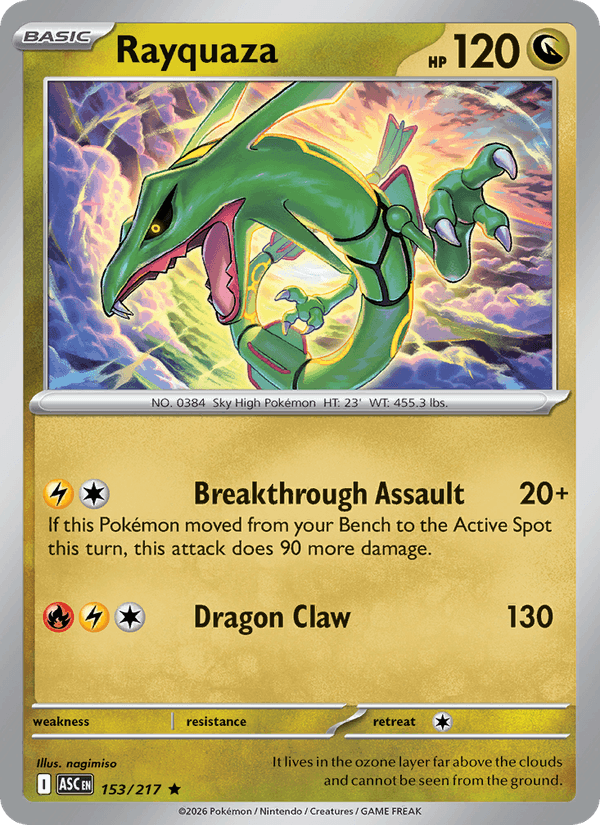 Rayquaza — Ascended Heroes 153/217
