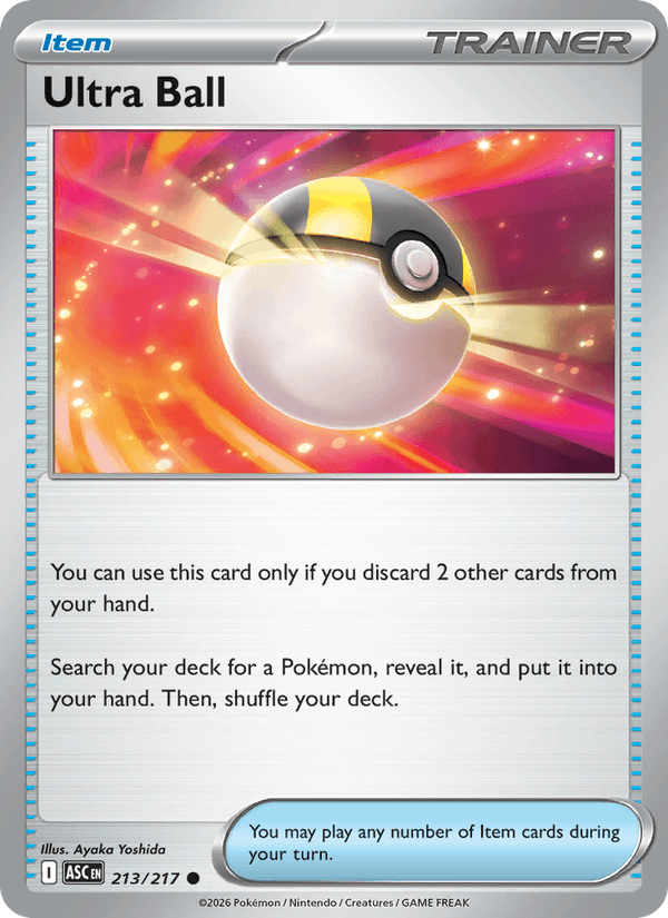 Ultra Ball — Ascended Heroes 213/217