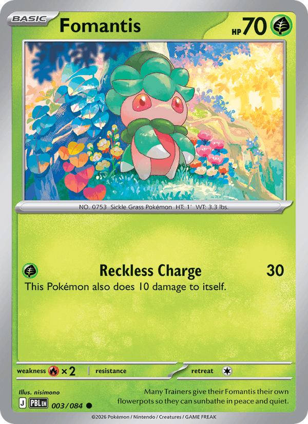 Fomantis — Pitch Black 3/84