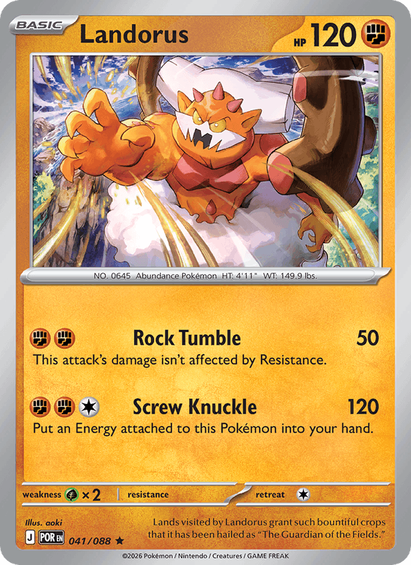 Landorus — Perfect Order 41/88