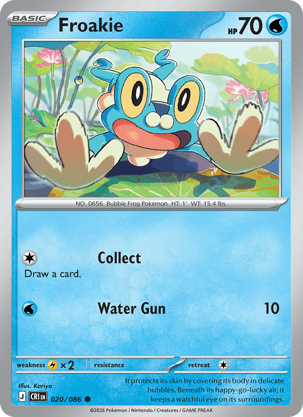 Froakie — Chaos Rising 20/86