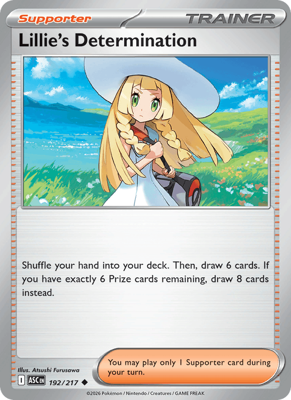 Lillie's Determination — Ascended Heroes 192/217