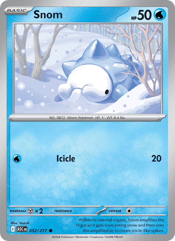 Snom — Ascended Heroes 52/217