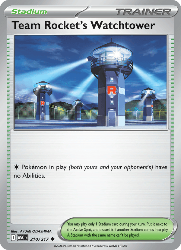 Team Rocket's Watchtower — Ascended Heroes 210/217