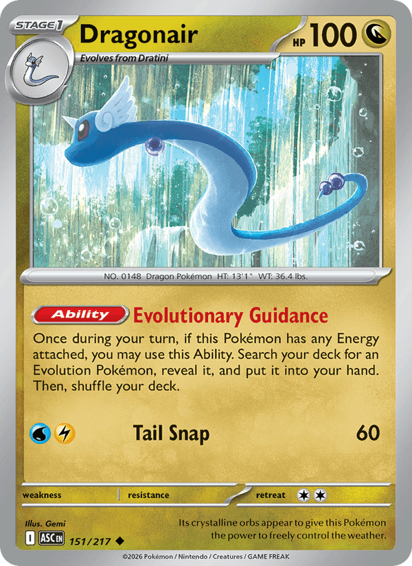 Dragonair — Ascended Heroes 151/217