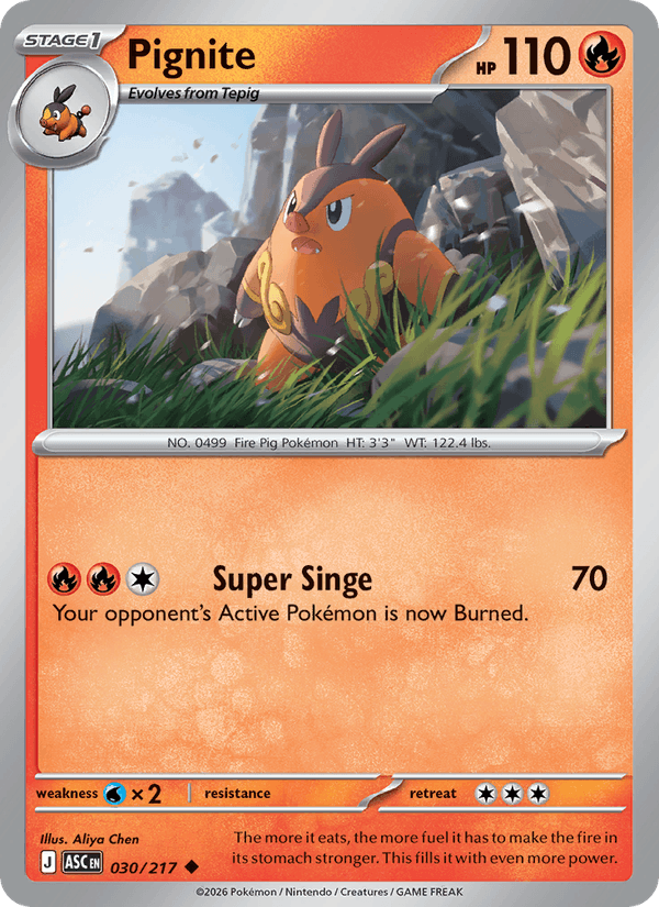 Pignite — Ascended Heroes 30/217