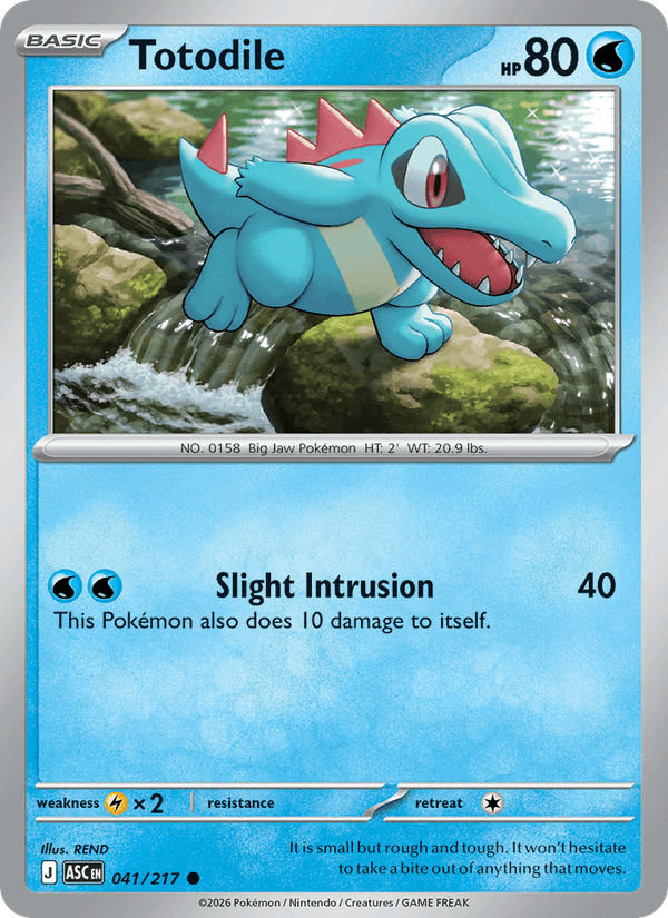 Totodile — Ascended Heroes 41/217