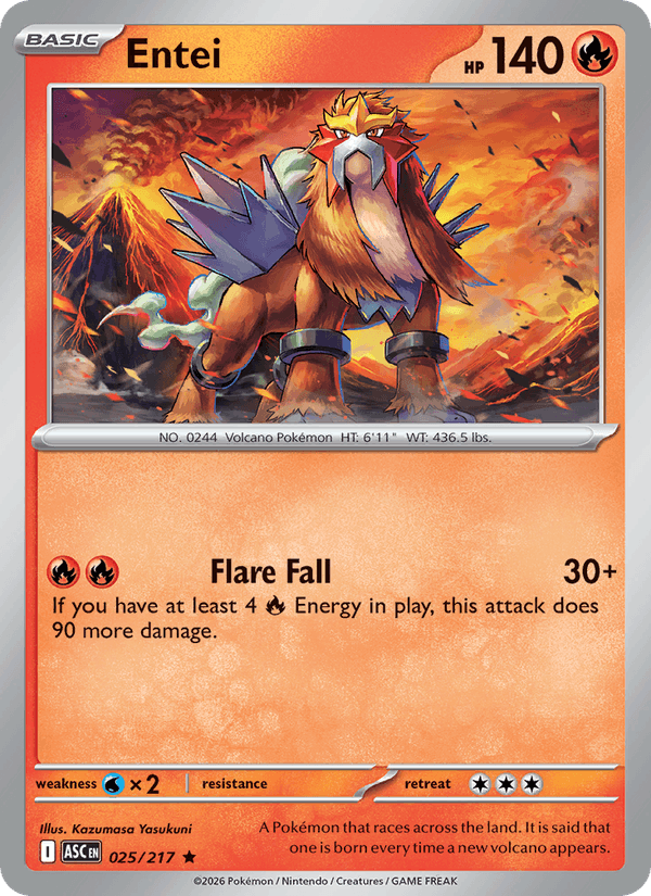 Entei — Ascended Heroes 25/217