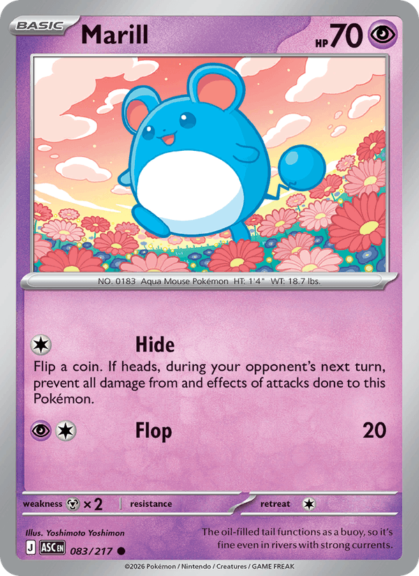 Marill — Ascended Heroes 83/217
