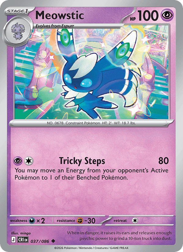 Meowstic — Chaos Rising 37/86