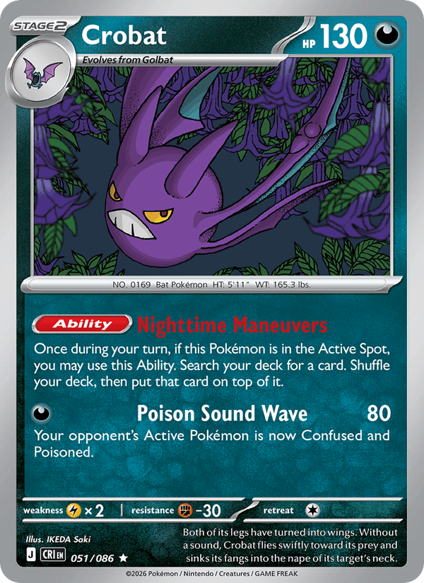 Crobat — Chaos Rising 51/86