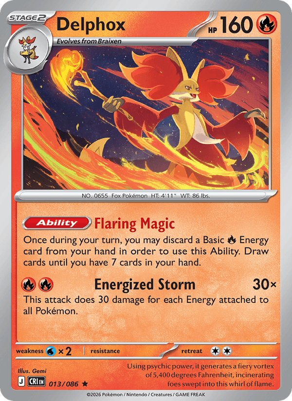 Delphox — Chaos Rising 13/86