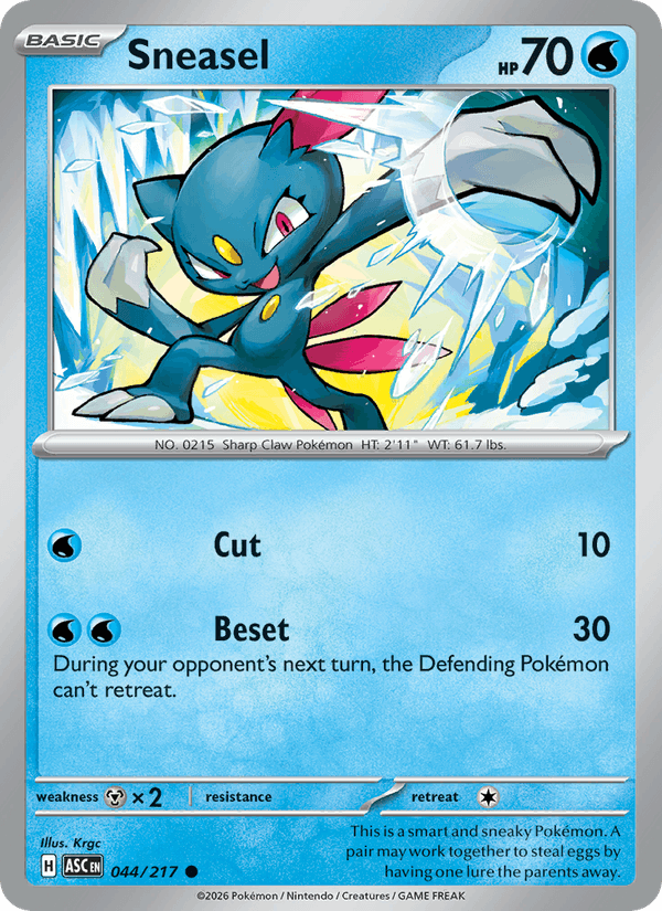 Sneasel — Ascended Heroes 44/217