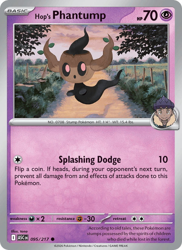 Hop's Phantump — Ascended Heroes 95/217