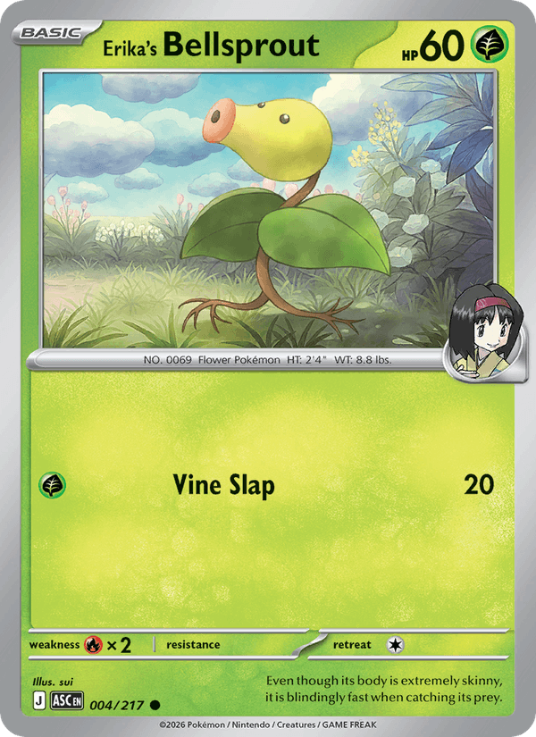 Erika's Bellsprout — Ascended Heroes 4/217