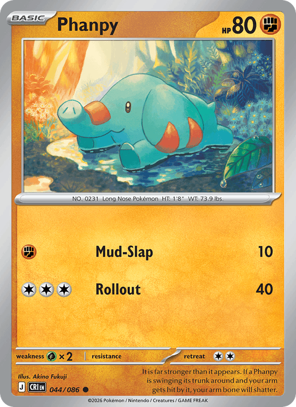 Phanpy — Chaos Rising 44/86