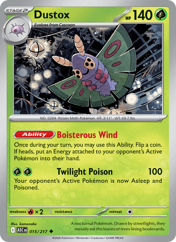 Dustox — Ascended Heroes 15/217