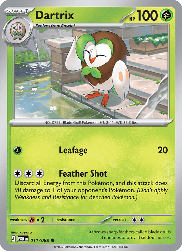 Dartrix — Perfect Order 11/88