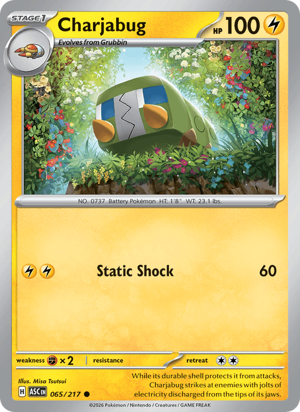 Charjabug — Ascended Heroes 65/217