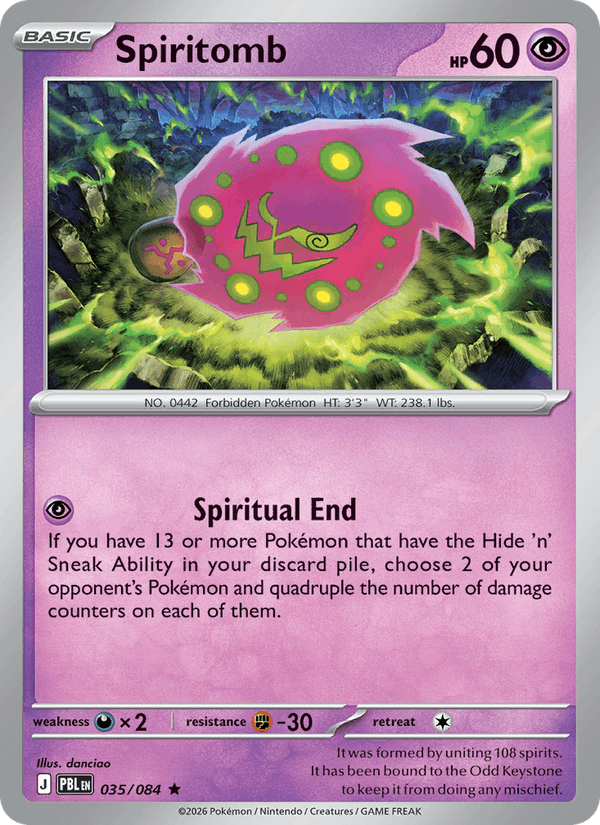 Spiritomb — Pitch Black 35/84