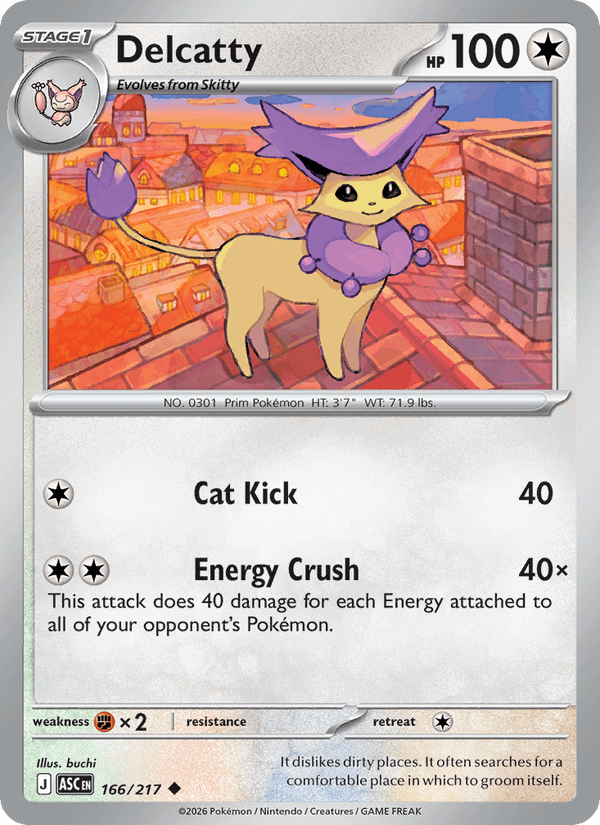 Delcatty — Ascended Heroes 166/217
