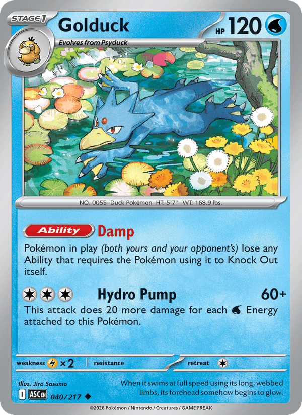 Golduck — Ascended Heroes 40/217