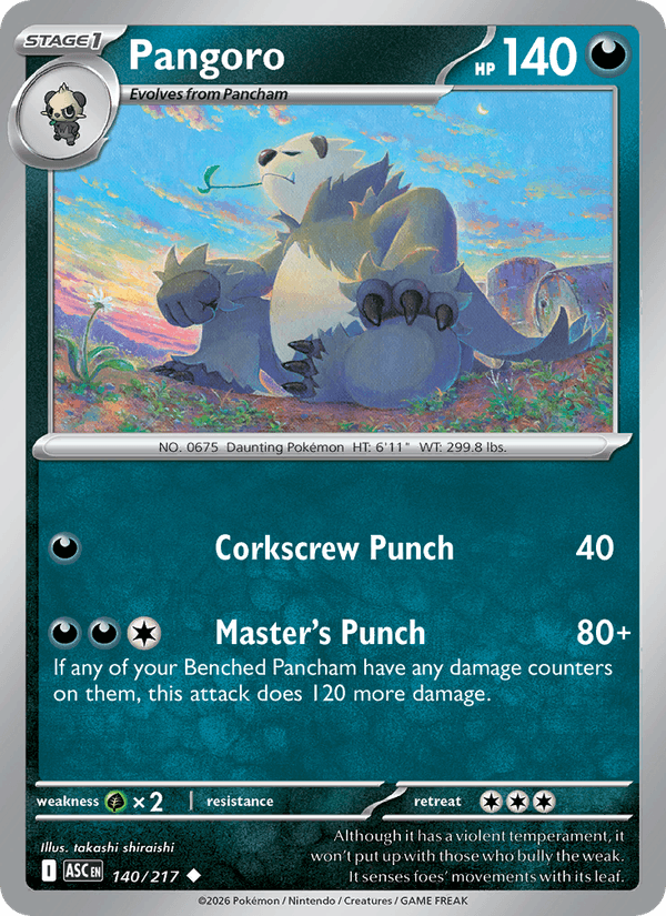 Pangoro — Ascended Heroes 140/217