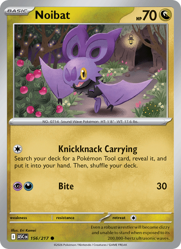Noibat — Ascended Heroes 156/217