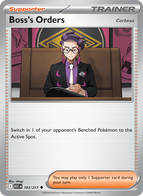 Boss's Orders — Ascended Heroes 183/217