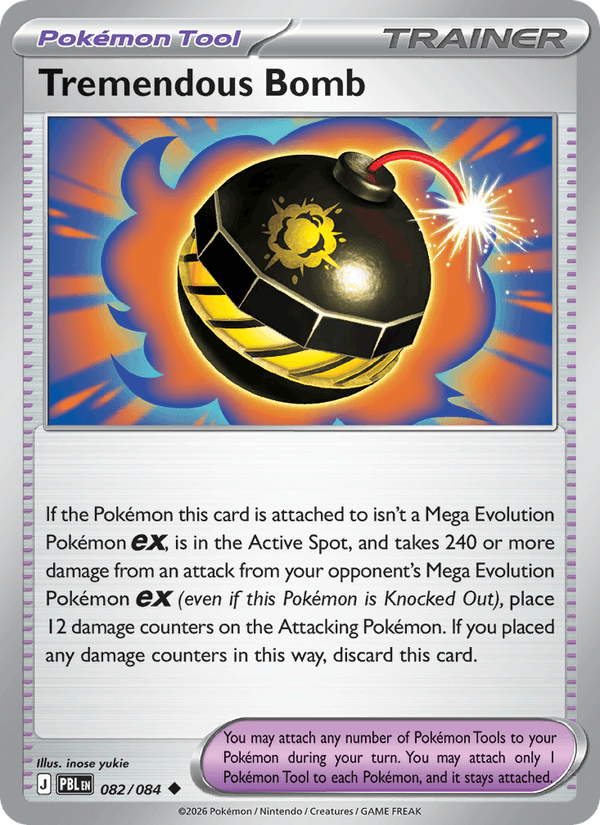 Tremendous Bomb — Pitch Black 82/84