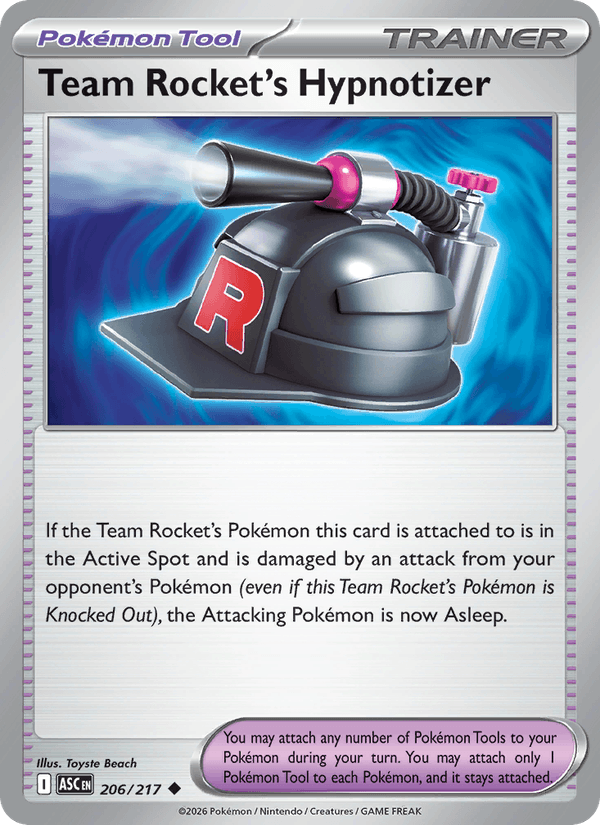Team Rocket's Hypnotizer — Ascended Heroes 206/217